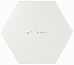 Equipe Scale Hexagon White Matt Настенная плитка 10,7х12,4 см