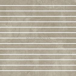 Iris Ceramica Solid Concrete Beige Mosaico List. Мозаика 2,1х30 30x30 см