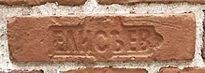 Imperator Bricks Старинная мануфактура Клеймо Елисеев Красный Искусственный камень 26х7 см