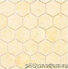 Caramelle Pietrine Hexagonal Botticino MAT hex Мозаика 29,5x30,5х6 (1,8x3) см