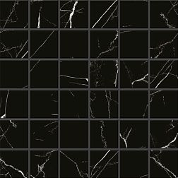 Marble Onlygres Black MOG601 Черная Полированная Мозаика (5х5) 30x30 см