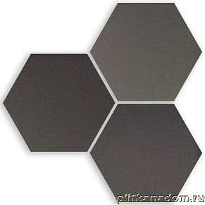 Wow Six Hexa Graphite Керамогранит 14x16 см