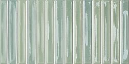 Wow Colour Notes Bars Kiwi Зеленая Глянцевая Настенная плитка 12,5x25 см