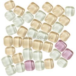Architeza Grele Gloss Cold Bis Стеклянная мозаика 30х30 (кубик от 1 до 1,5) см