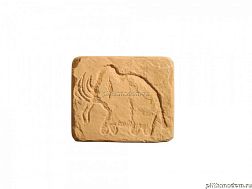 UniStone Наскальная живопись 5 Бежевый Вставка 14,5x14,5x2,2 см