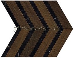 Atlas Concorde Heartwood Moka Marble Chevron (AOYI) Керамогранит 29,4x28,7 см