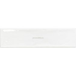 Decocer Liguria White Белая Глянцевая Настенная плитка 7,5x30 см