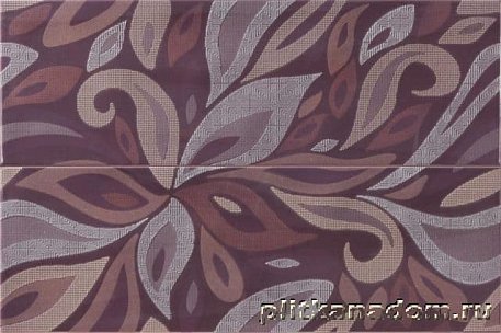 Pamesa Ceramica Dolsa Decor Caribe Purpura Панно (из 2 пл) 50х75