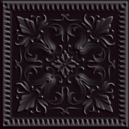 Paradyz Classy chic Nero Struktura C Черная Матовая Настенная плитка 19,8x19,8 см