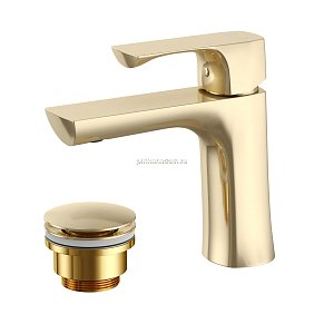 Lemark Ursus LM7206BG Смеситель для раковины монолитный