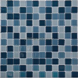 NS-mosaic Crystal series SG-8074 стекло Мозаика 31,8х31,8 (2,5х2,5) см