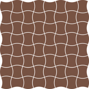 Paradyz Modernizm Brown Mozaika Prasowana K.3,6X4,4 Мозаика 30,9x30,9 см