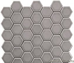 Bars Crystal Керамическая мозаика Grey Hexagon Мозаика 4,7х5,4 30,15х30,15 см