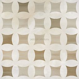 Serra Camelia 511 Cappucino & Pearl White Dеcor Lappato Напольная плитка 60х60 см