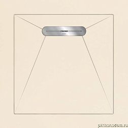 Aquanit Envelope Душевой поддон из керамогранита, цвет Serena Bej, 90х90