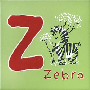 Kerama Marazzi Зоопарк OS-A223-5111 Декор Z Зеленый Матовый 20x20 см