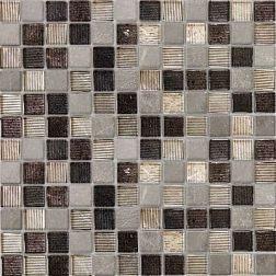Caramelle Naturelle Alcantara nero Мозаика 29,8х29,8 (2,3x2,3) см