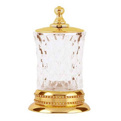 Boheme Imperiale 10415 Настольный стакан для ватных дисков, золото
