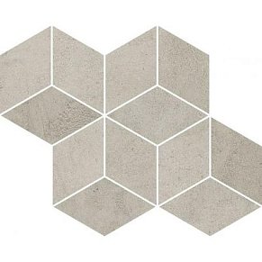 Paradyz Pure City Grys Romb Hexagon Mozaika 20,4x23,8 см