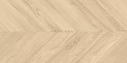 Laparet Wood Royal Almond Chevron Керамогранит бежевый 60х120 матовый карвинг