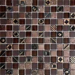 Bars Crystal Glass Decor Morocco Мозаика 2,3х2,3 30х30 см