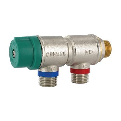 Термостатический смесительный клапан Presto 29007 6- 47 л/мин