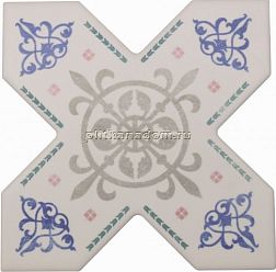 Cevica Becolors Cross Dec. Arabesque Керамогранит 13,25х13,25 см