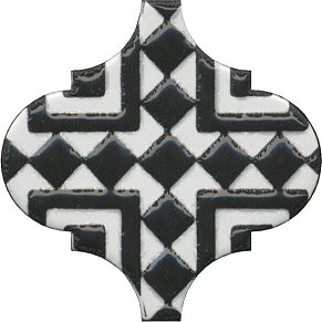 Kerama Marazzi Арабески глянцевый OS-A25-65000 Декор 6,5х6,5 см