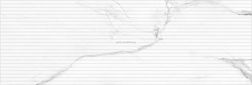 Gracia Ceramica Fjord-Marble Matt White 02 Белая Матовая Настенная плитка 30х90 см