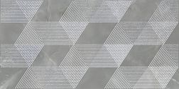Azori Opale 588912001 Grey Geometria Декор 31,5х63 см