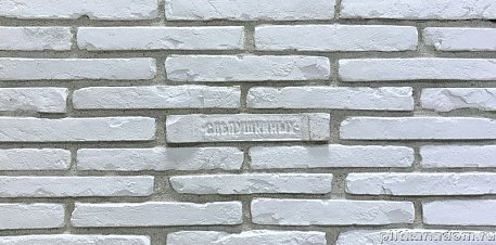 Imperator Bricks Императорский кирпич ригель Ложок белый 25,8х3,8х(1-1,5) см