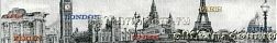 Кировская керамика (М-Квадрат) Сириус 291201 Бордюр 6х40 см