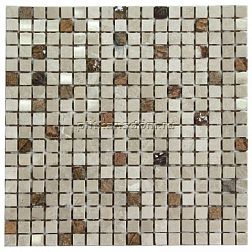 NS-mosaic Stone series К-731 Мозаика 30,5х30,5 (1,5х1,5) см