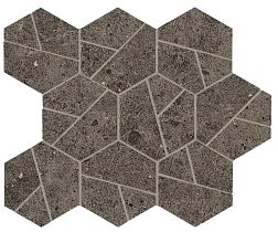 Atlas Concorde Boost Stone Tobacco Mosaico Hex Декор 25х28,5 см