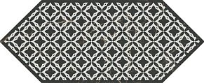 Kerama Marazzi Келуш HGD-A480-35006 Декор 1 Черно-белый Матовый 14х34 см