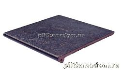 Exagres Metalica Peldano Fiorentino Basalt Ступень фронтальная 33х33 см