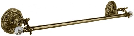 Полотенцедержатель Art&Max Barocco Crystal AM-1779-Br-C 70 см, бронза