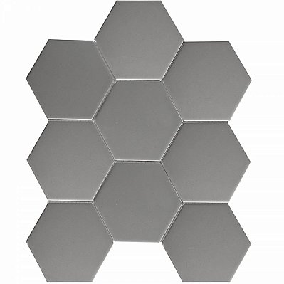 Starmosaic Homework Hexagon big Grey Matt Мозаика 25,6х29,5 (5х6)