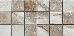 Cristacer Travertino Di Caracalla Beige Бежевая Матовая Мозаика 15х30 см