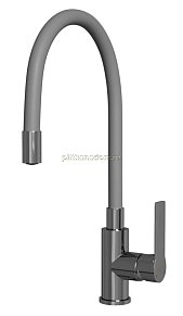 Mixline Kitchen Line 553226 Смеситель для кухни, гибкий излив серый