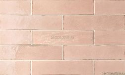 Equipe Tribeca Tea Rose Розовый Полированный Настенный Керамогранит 6x24,6 см