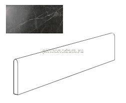 Atlas Concorde Marvel Pro Noir St. Laurent Battiscopa Lapp. Плинтус 7,2x60 см
