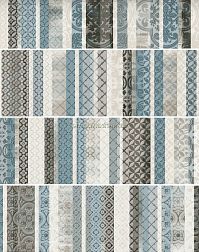 Arcana Aquarelle 8Y2Q Vitrail-4 Turquesa Панно (из 4-х плиток) 75x25 см