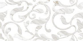 Cersanit Royal Stone Настенная плитка декорированная А белая (C-RSL052D) 29,7x60 см