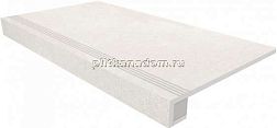 Estima Terra TE00 White Бежевая Неполированная + Подступенок (14,5x120) Ступень 33х120 см