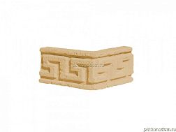 UniStone Меандр Бежевый Карниз узкий угловой 13,5х13,6x8,4 см
