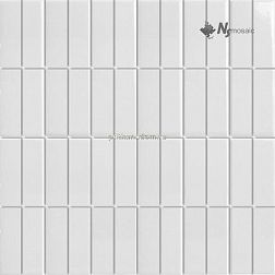 NS-Mosaic Porcelain series P-540 Белая Матовая Мозаика 30х30 см