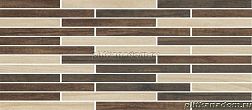 Paradyz Hasel Paski Mix Бордюр 21,5x49,1 см
