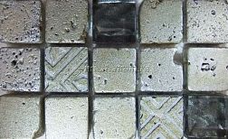 Architeza Pantheon PAN_AP_ 34 Стеклянная мозаика 30х30 (кубик 2,3х2,3) см