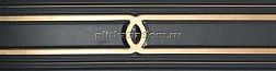 Atlas Concorde Marvel Pro Gold Black Бордюр 7,8x30,5 см